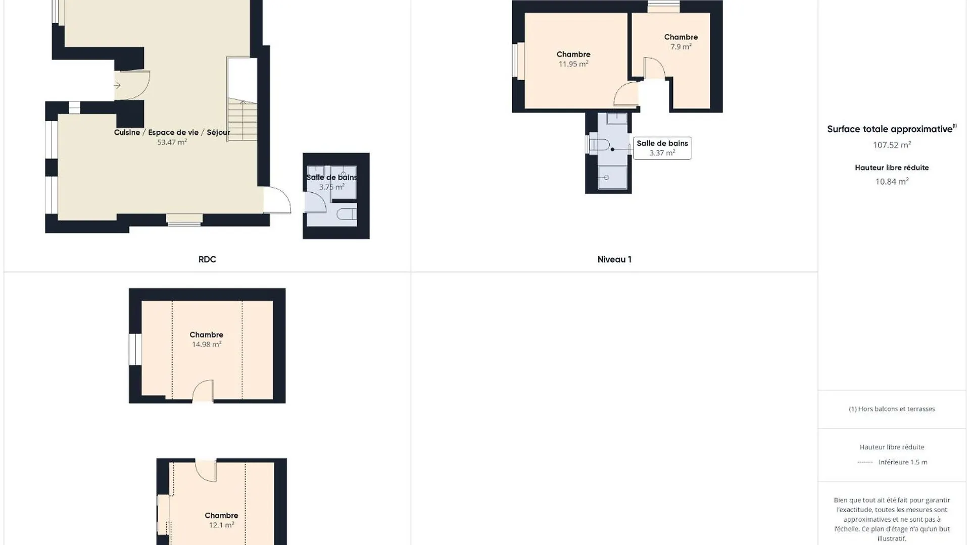 Maison Avec Jardin Pour 4 Adultes Et 2 Enfants Fouesnant 0*,